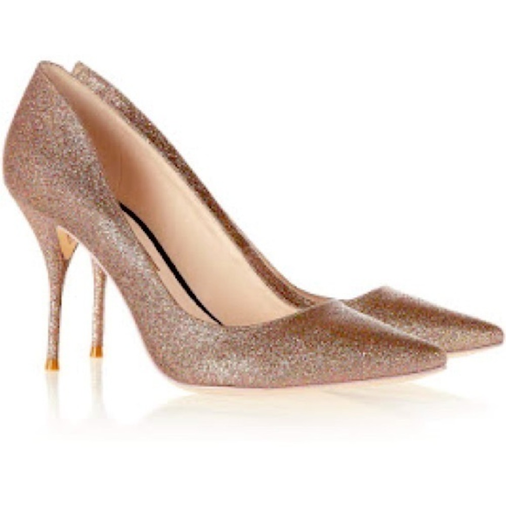 SOPHIA WEBSTER LOLA PASTEL GLITTER-FINISHED - 38.5 GUC actual: 38
